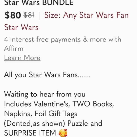 👽 Star Wars Retro 'Join the Dark Side" Sweatshirt Luca  UniSex SZ XL - Picture 6 of 14